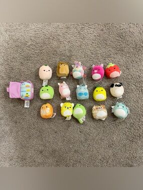 Squishmallow Squishville Mini Lot (16)